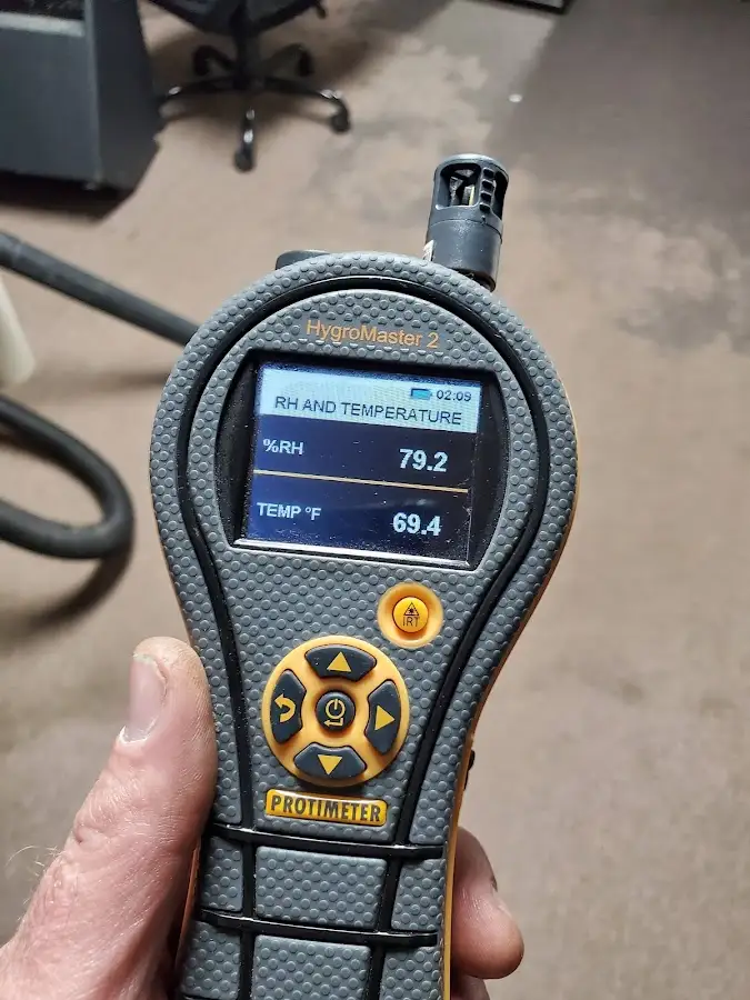 Moisture meter humidity assessment for Mold Remediation & Removal in Decatur